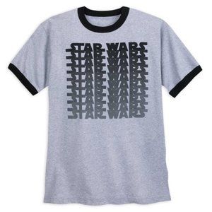 NWT Disney Star Wars Men’s Ringer Tee, Size Large.